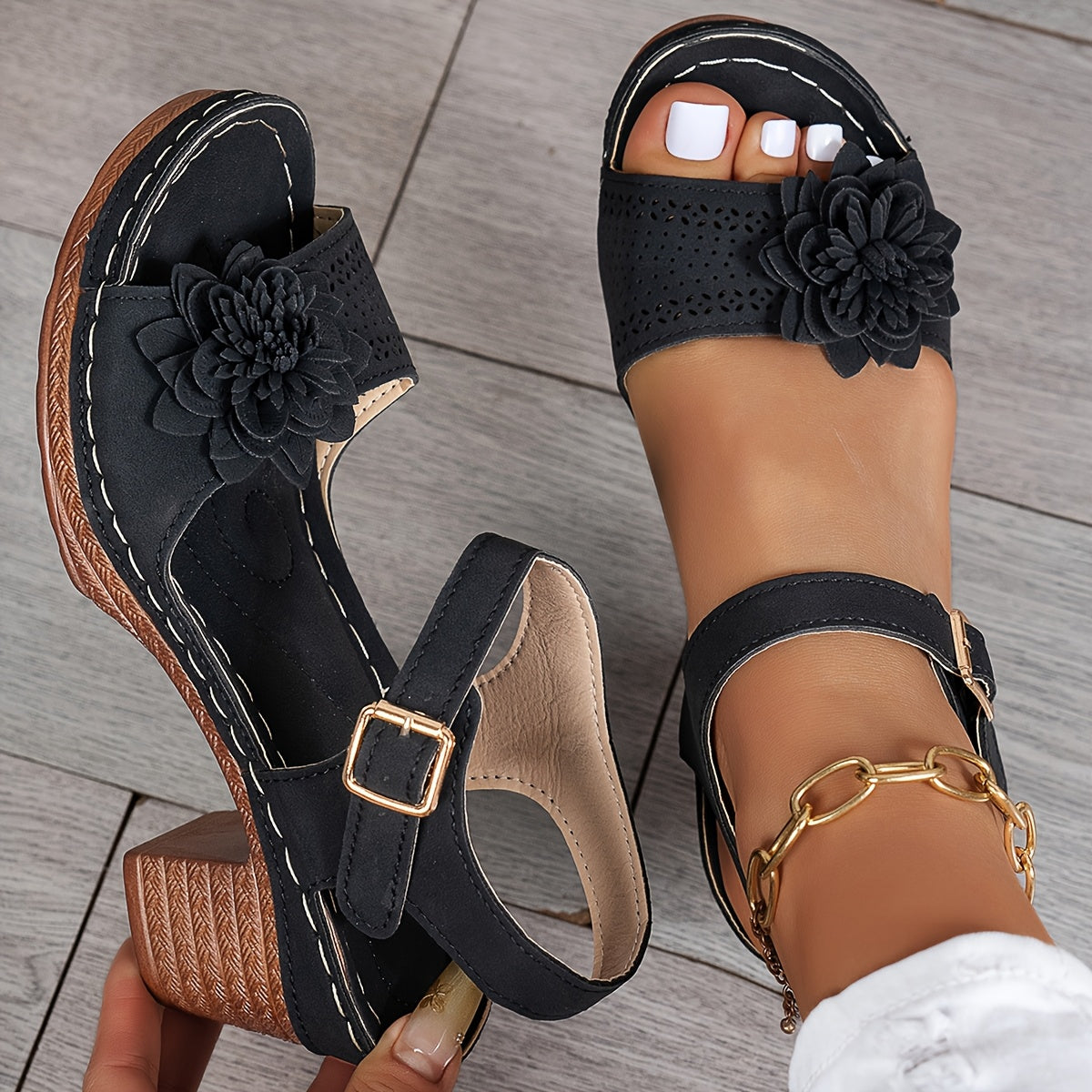 Chic Pearl Bow Espadrille Slides