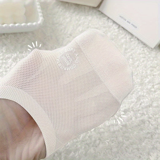 Ultra-Breathable No-Show Socks (4-Pack)