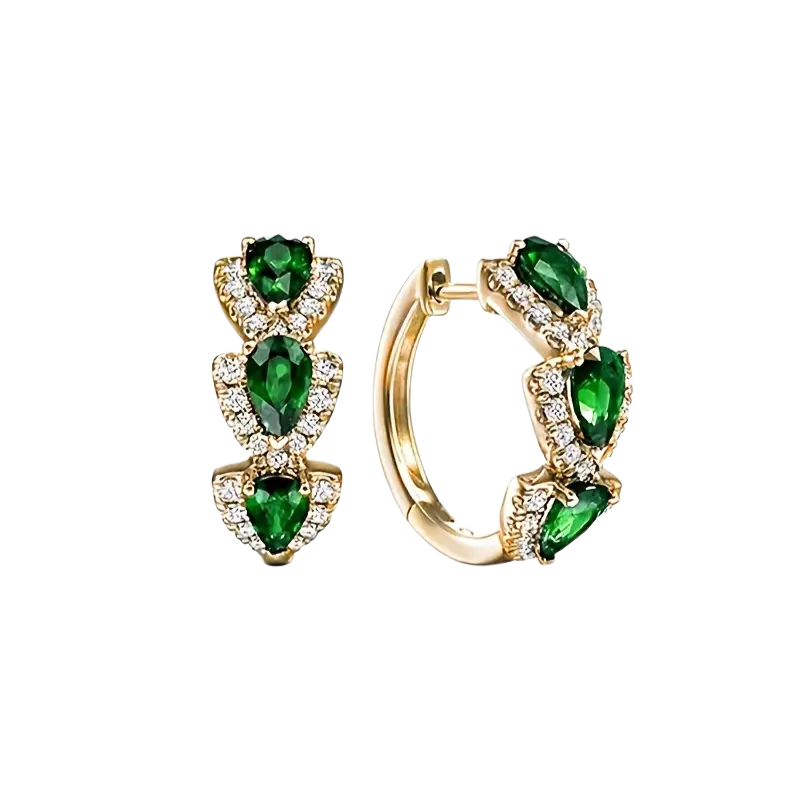 Sylvarra Jadelisse Emerald Earrings — image 1
