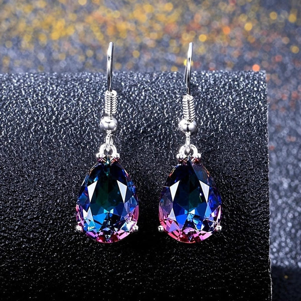 Sapphire Rainbow Elegance Earrings — image 1