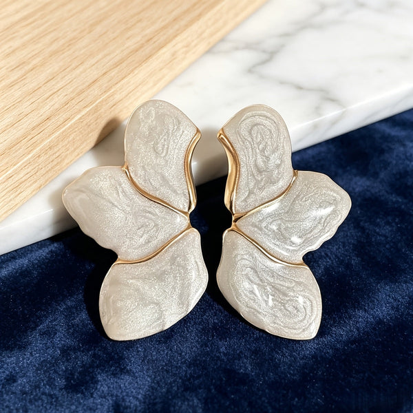 Delicate Glaze Flower Earrings — image 1