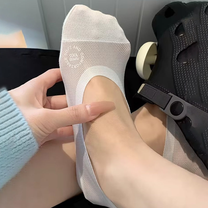 Ultra-Breathable No-Show Socks (4-Pack)