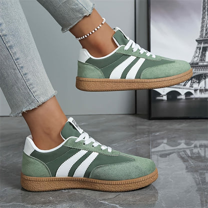 Classic Retro Gum-Sole Sneakers