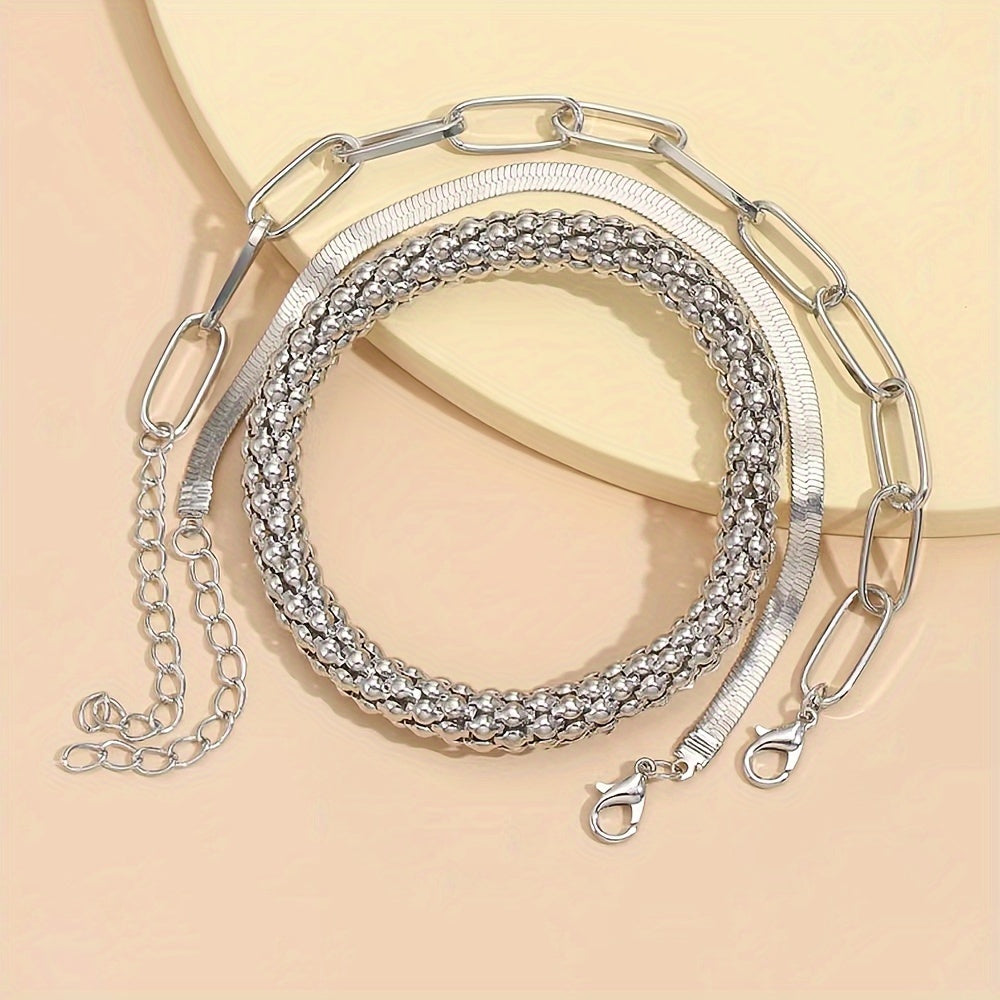 Multi Layer Boho Chain Bracelet — image 3