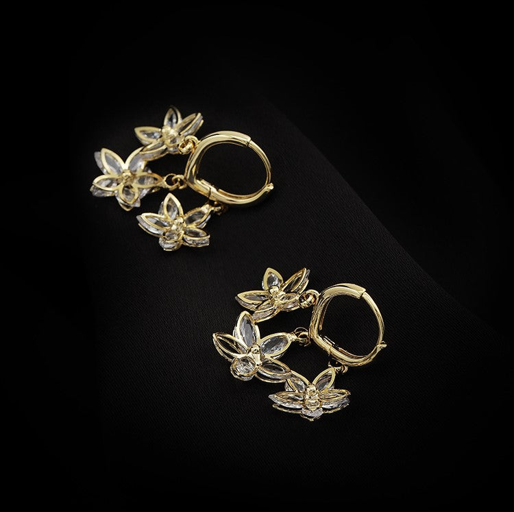 Stellara Noctis Gold Earrings — image 2