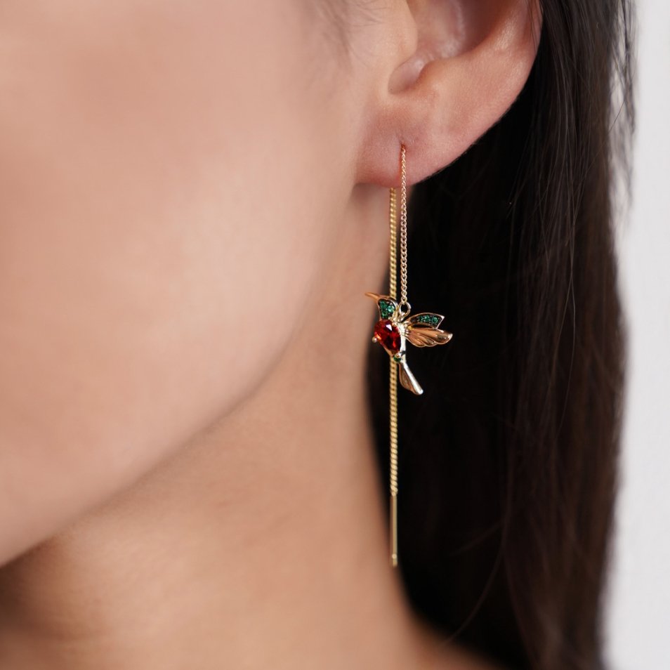 Chic Hummingbird Earrings — image 2