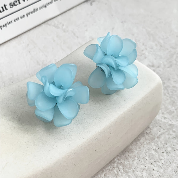 Fresh Camellia Stud Earrings — image 1