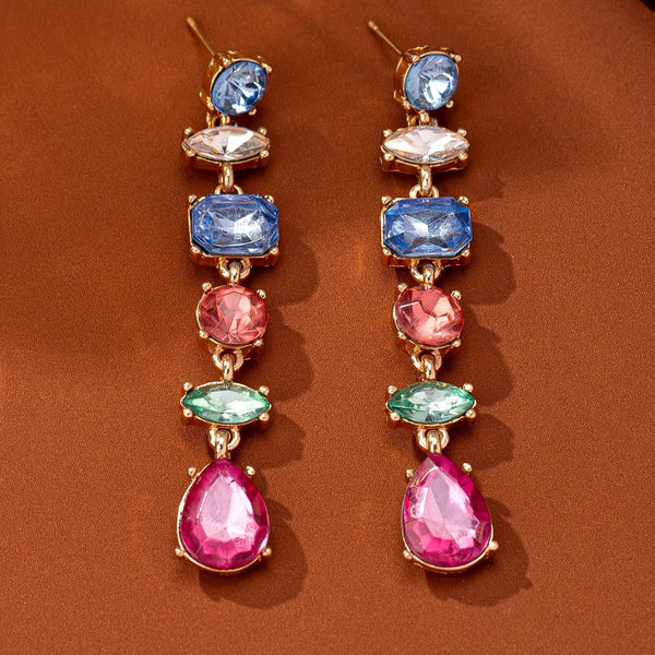 Luxe Vibrant Charm Earrings — image 1