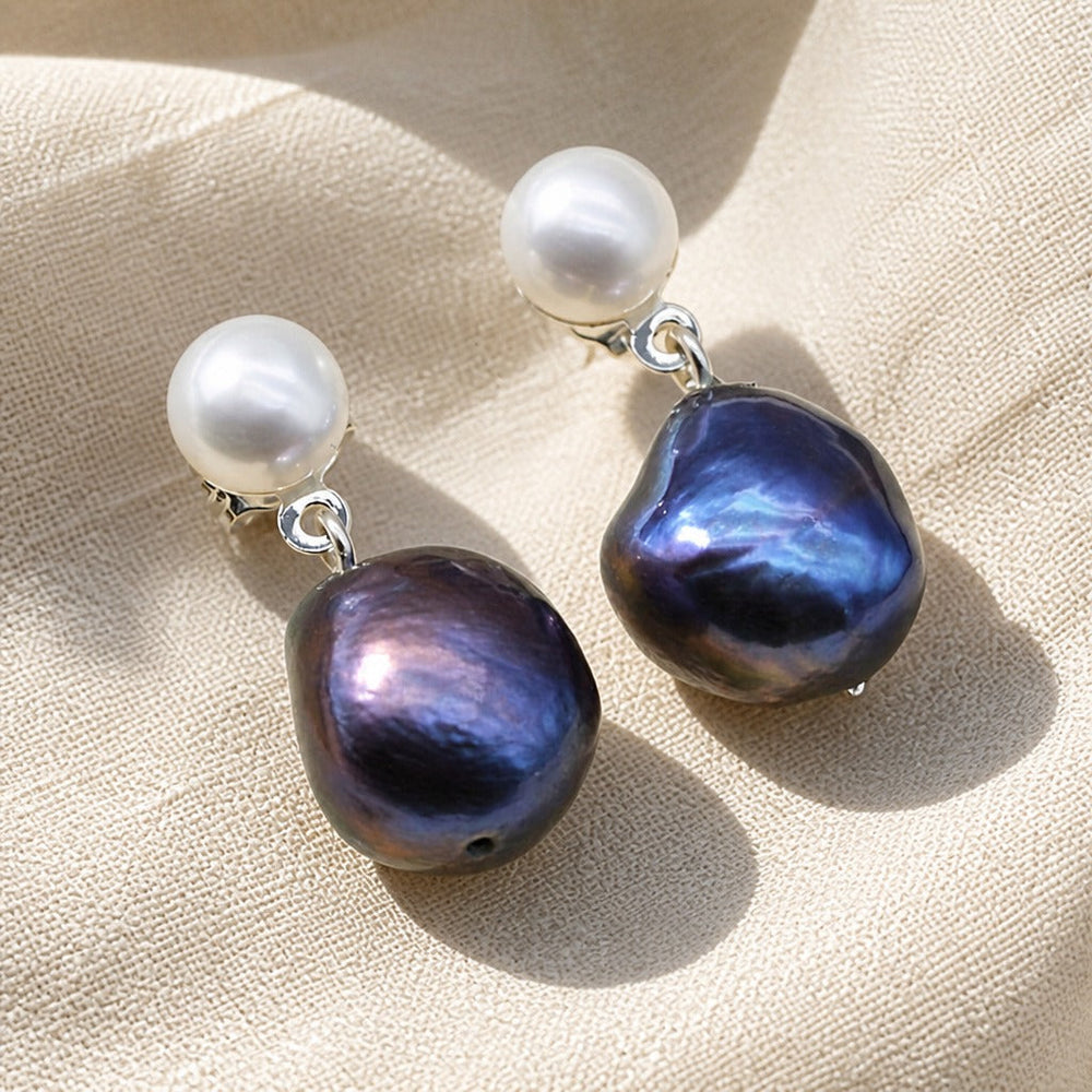 Pearl Midnight Charm Drops — image 2