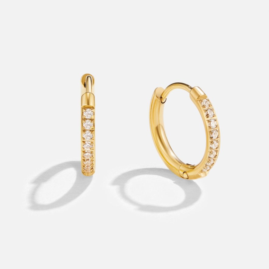 Eternity Hoop Earrings — image 5