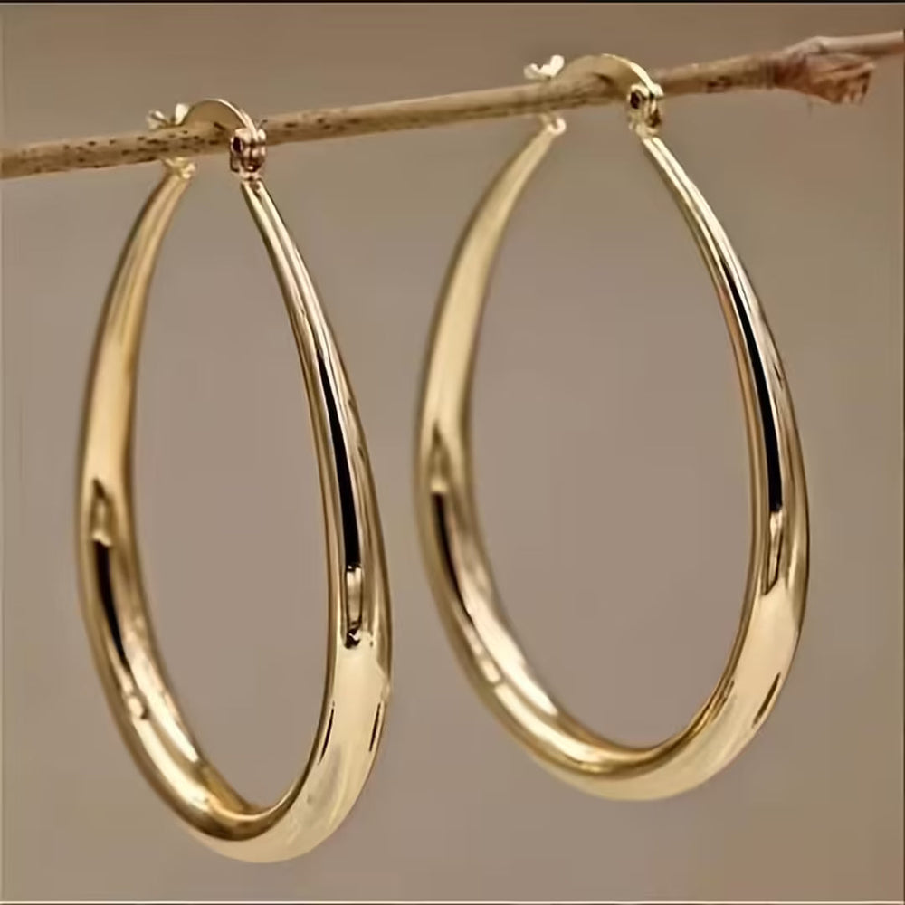 Exclusive Vintage Gold Earrings — image 1