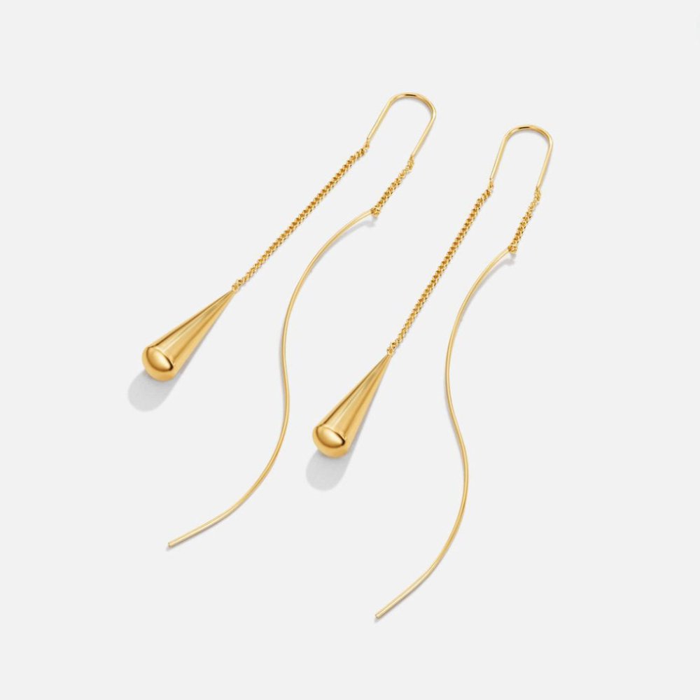 Teardrop Tassel Earrings — image 3