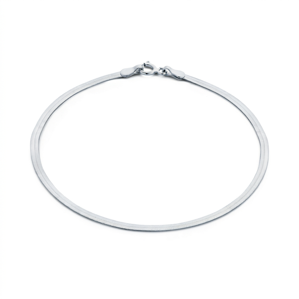 Soleil Serpent White Gold Slim Bracelet — image 1