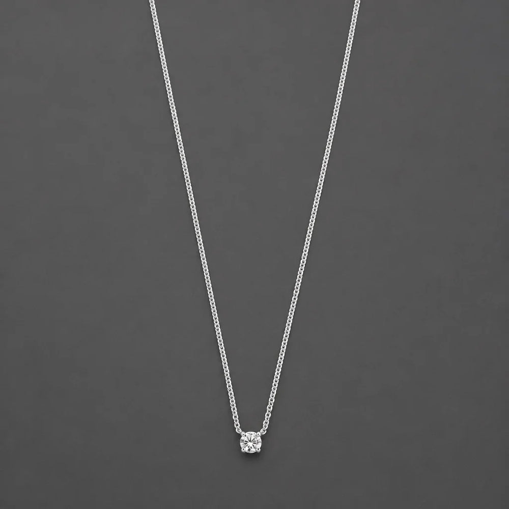Cléa Moissanite Gold Stone Necklace — image 2
