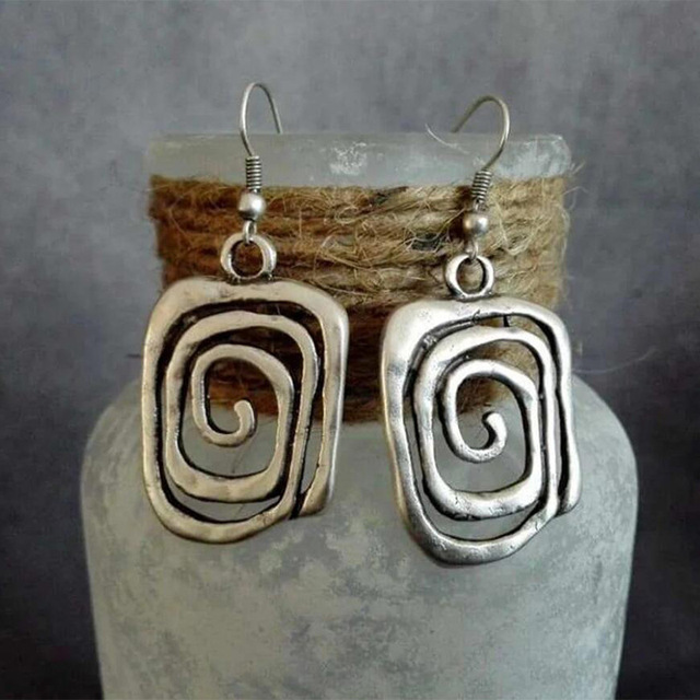 Spiral Boho Earrings — image 1