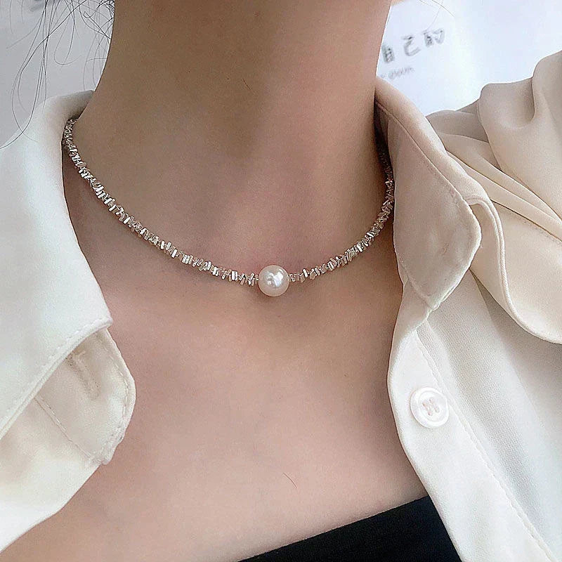 Exquisite Elegant Pearl Necklace — image 1