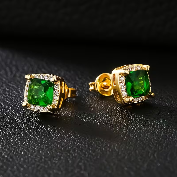 Timeless Halo Stud Earrings — image 1