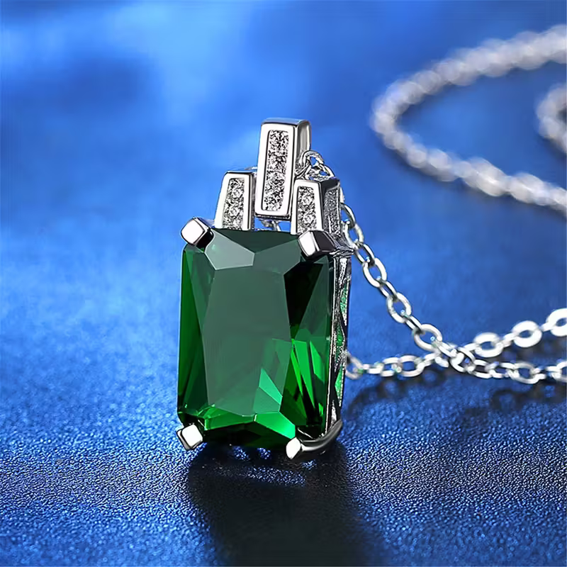 Modern Baguette Necklace — image 2
