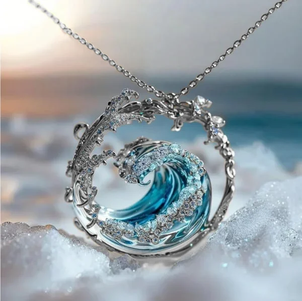 Trendy Ocean's oath necklace — image 3