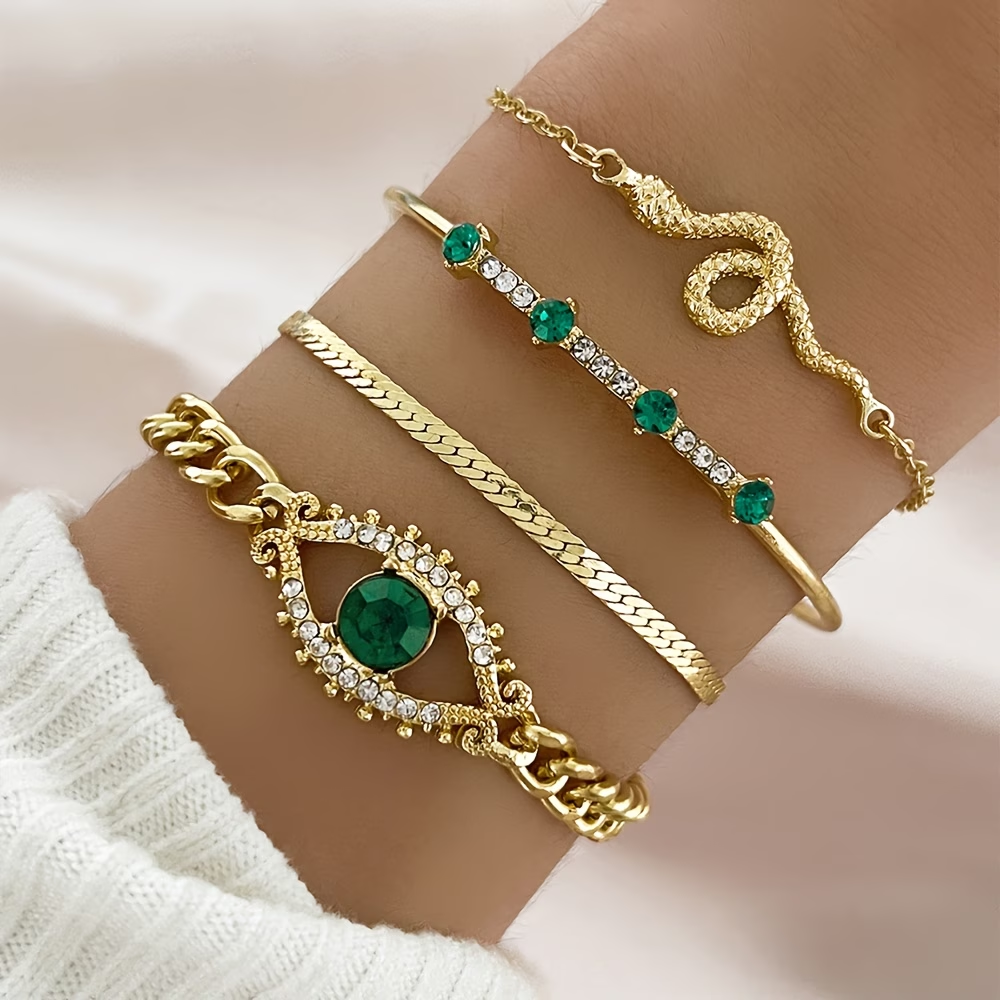 Snake Chain Eye Bracelet — image 1