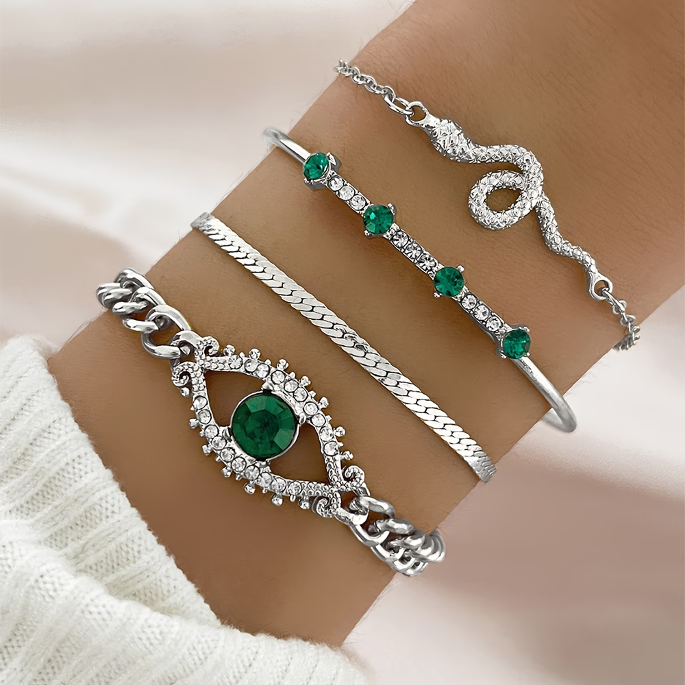 Snake Chain Eye Bracelet — image 2