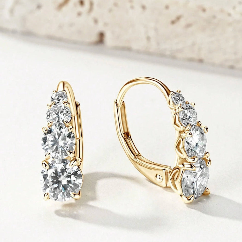 Carol Four Stone Earrings — image 1