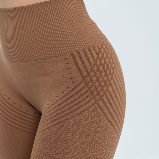 Legging 3D | Marron
