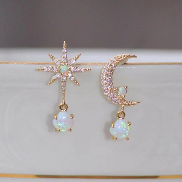 Pearl Star Earrings — image 1