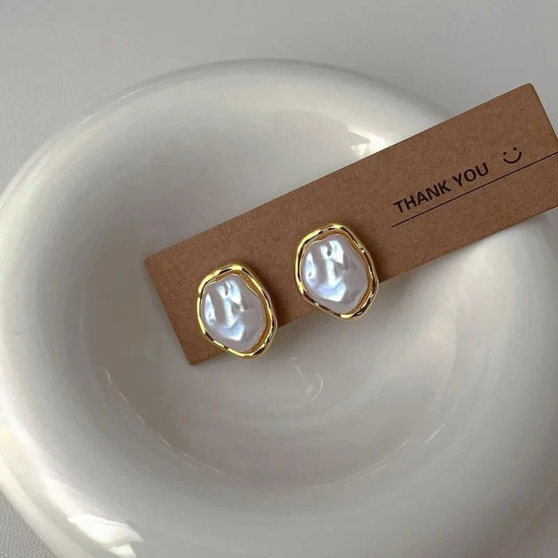Elegant Pearl Earrings by Carmen — image 1