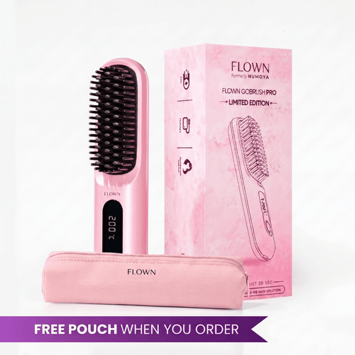 [NEW] FLOWN formerly Numoya Portable Straightener Brush - GoBrush PRO