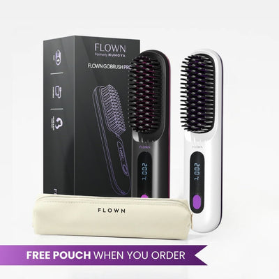 [NEW] FLOWN formerly Numoya Portable Straightener Brush - GoBrush PRO