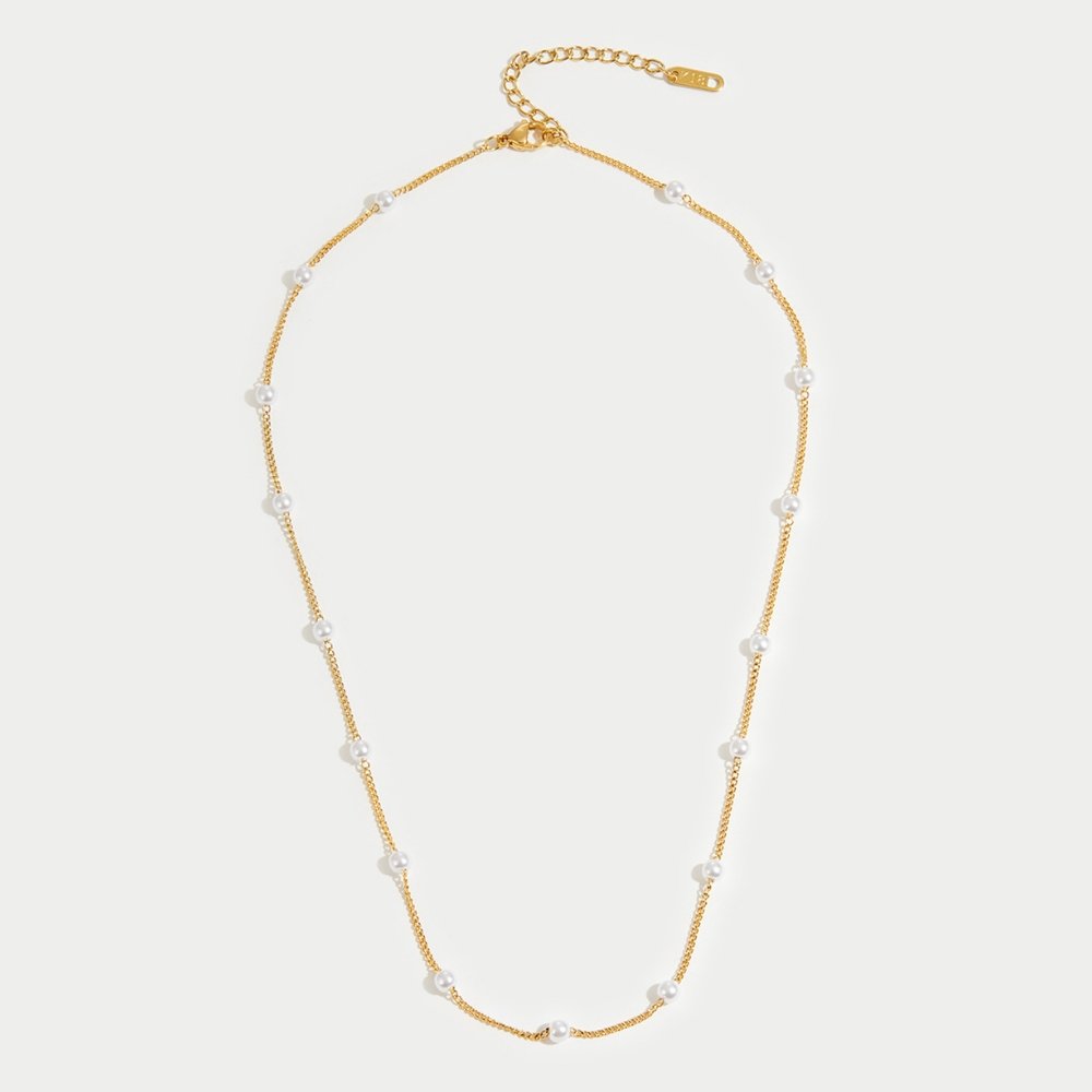 Timeless Pearl Gold Necklace — image 2