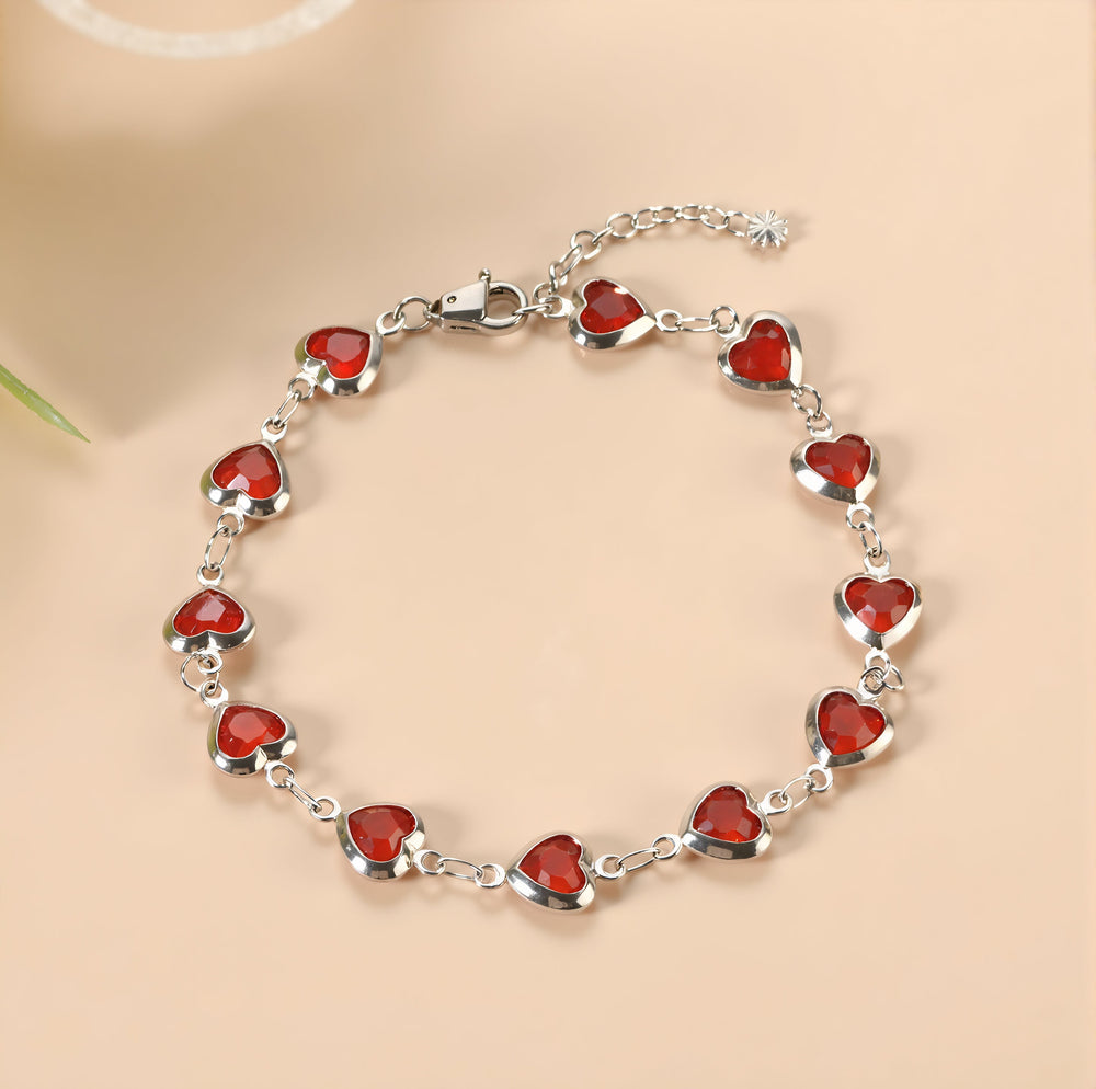 Ophelyra Garnetelle Gold Bracelet — image 2
