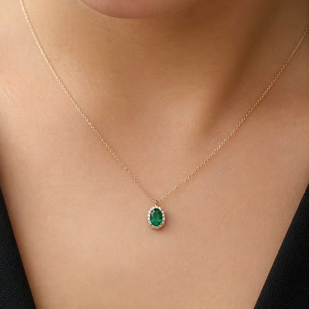 Petite Halo Statement Necklace — image 2