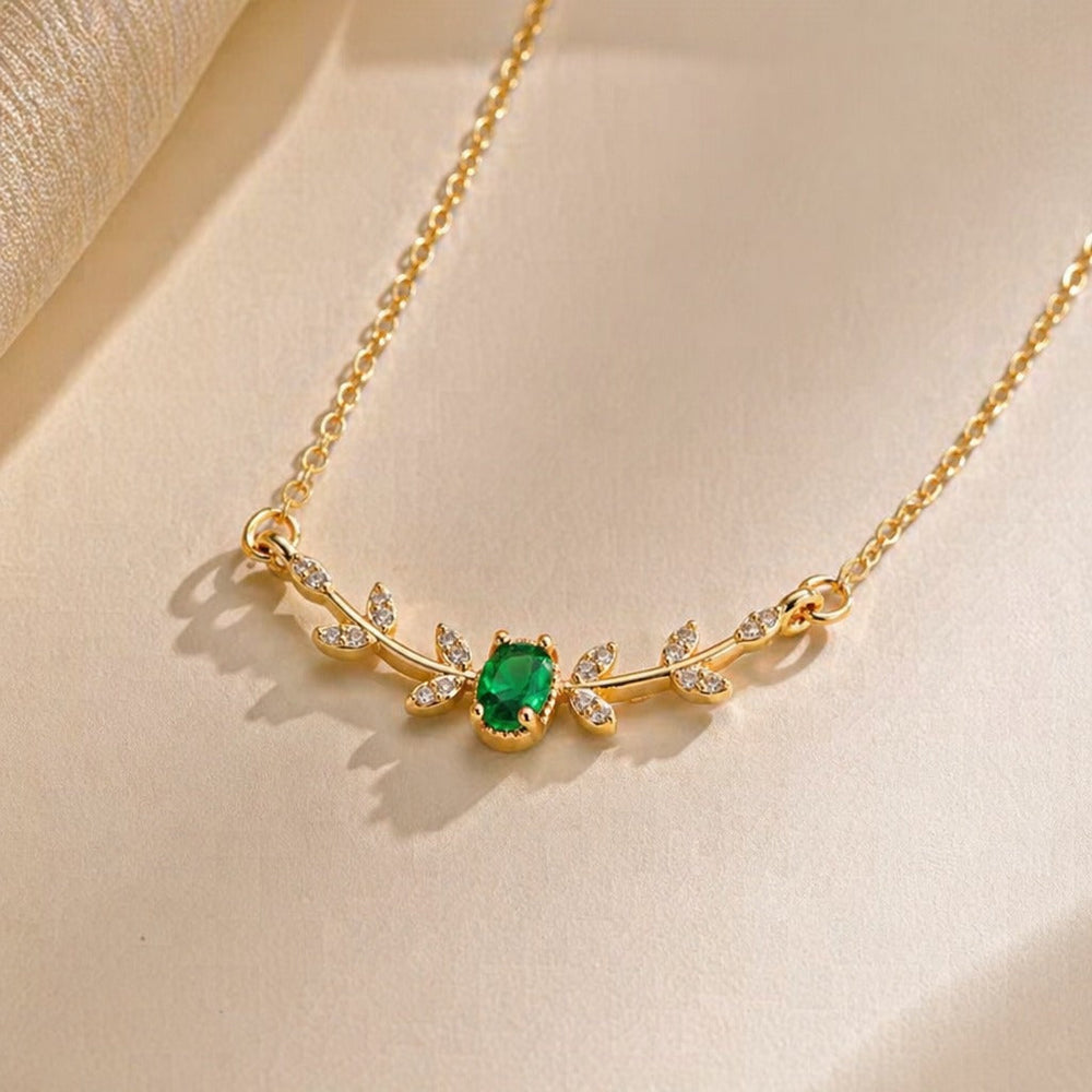 Laurel Bloom Statement Necklace — image 1
