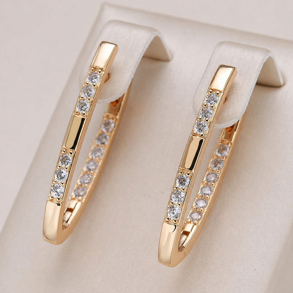 Classic Gold Accent Earrings — image 1
