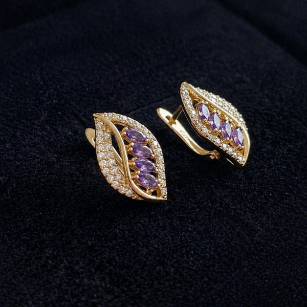 Isola Lilavere Rose Gold Earrings — image 1
