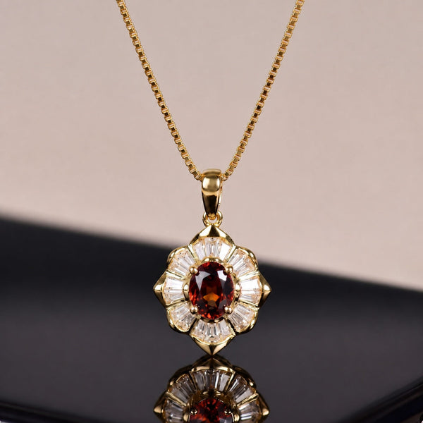 Kavella Solcrimson Gold Necklace — image 1