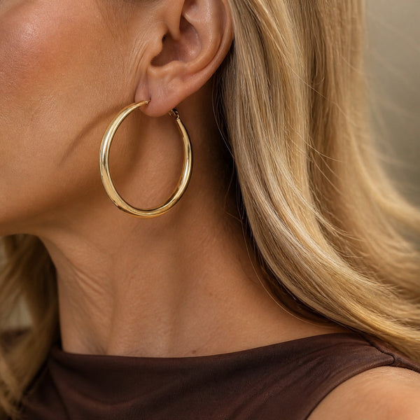 Golden Legacy Hoop Earrings — image 1