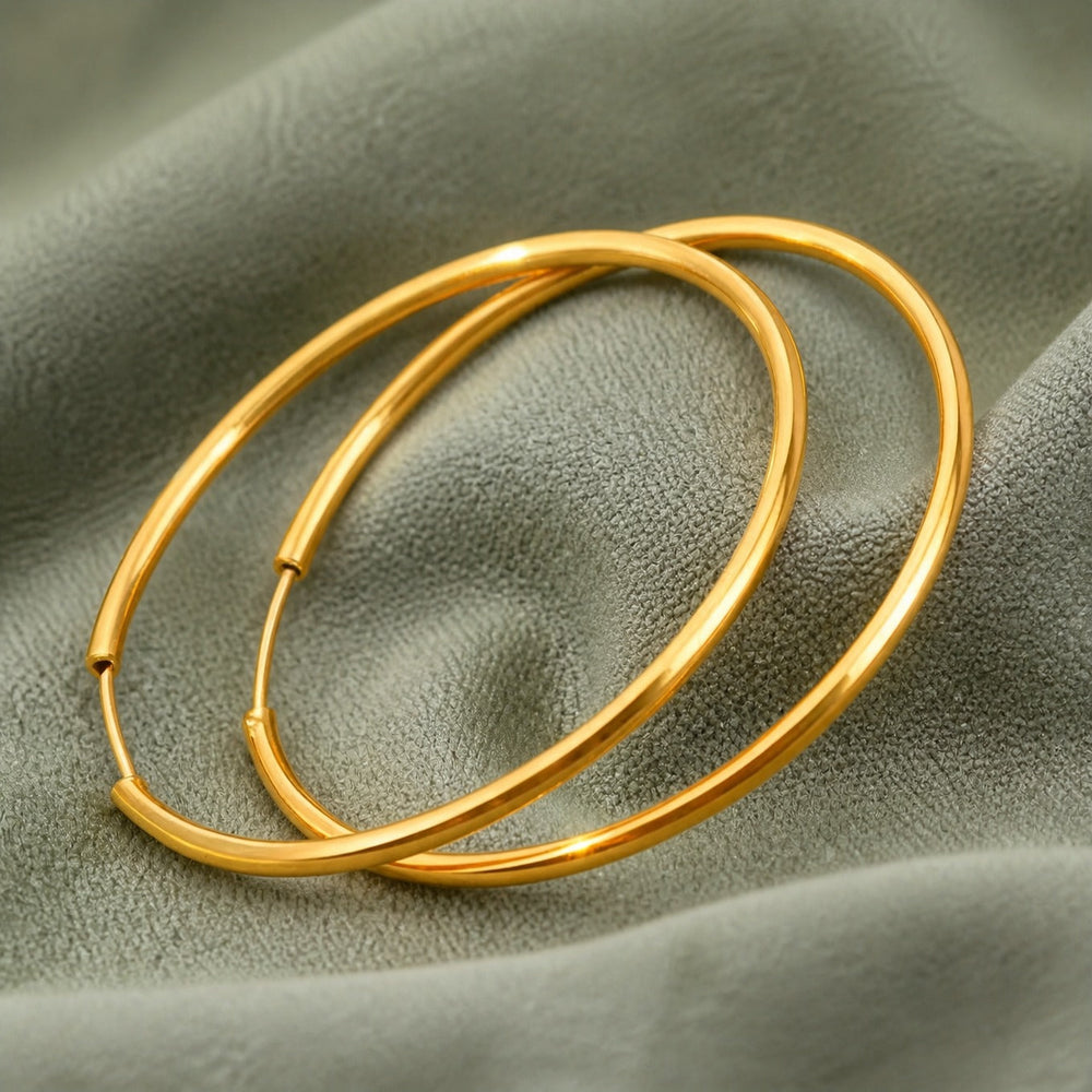 Majestic Halo Hoop Earrings — image 2