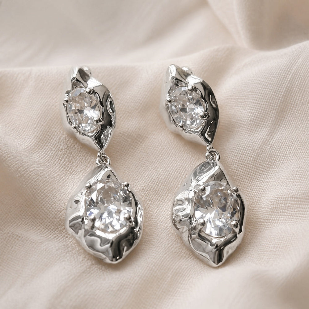 Estate Vintage Drop Earrings — image 3