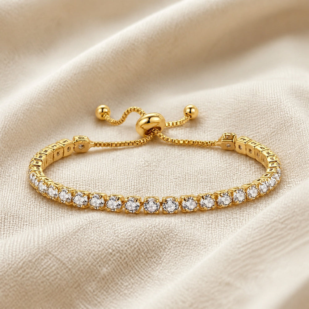 Ardent Gold Zircon Bracelet — image 1