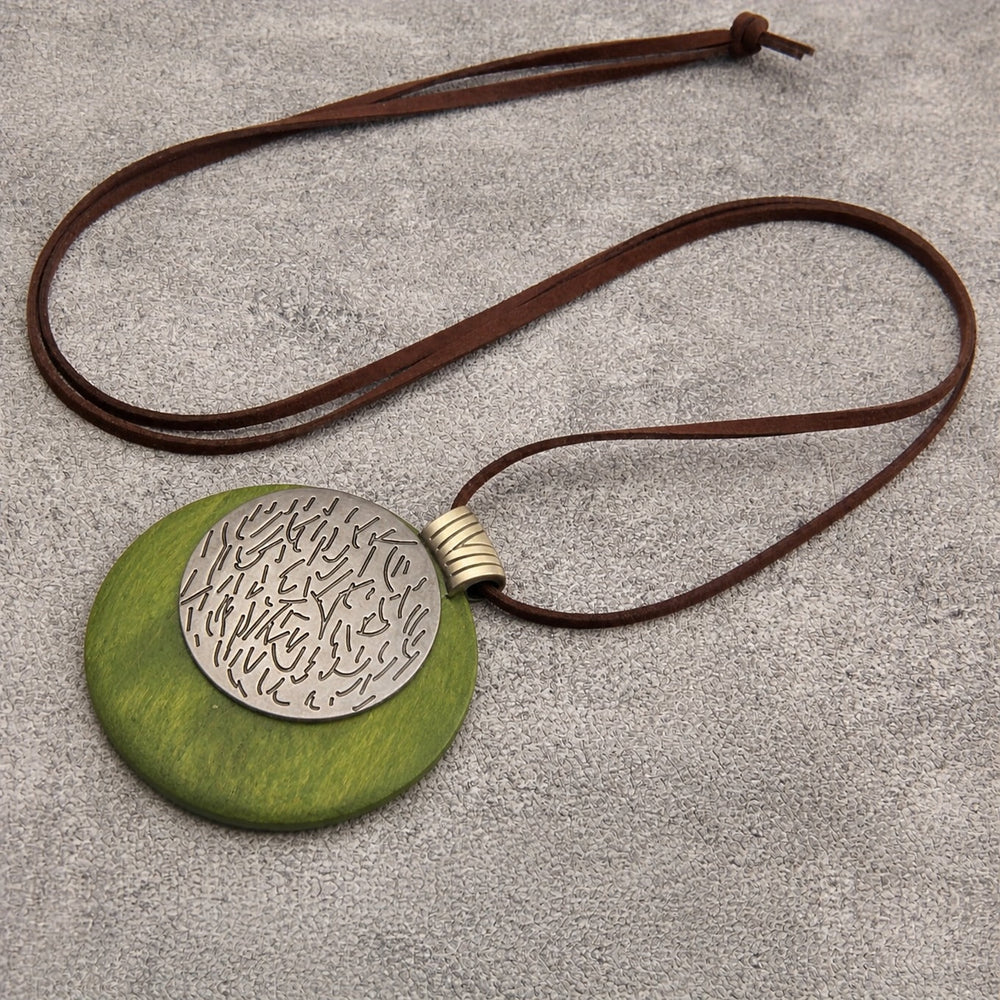 Tribal Pendant Boho Necklace — image 2