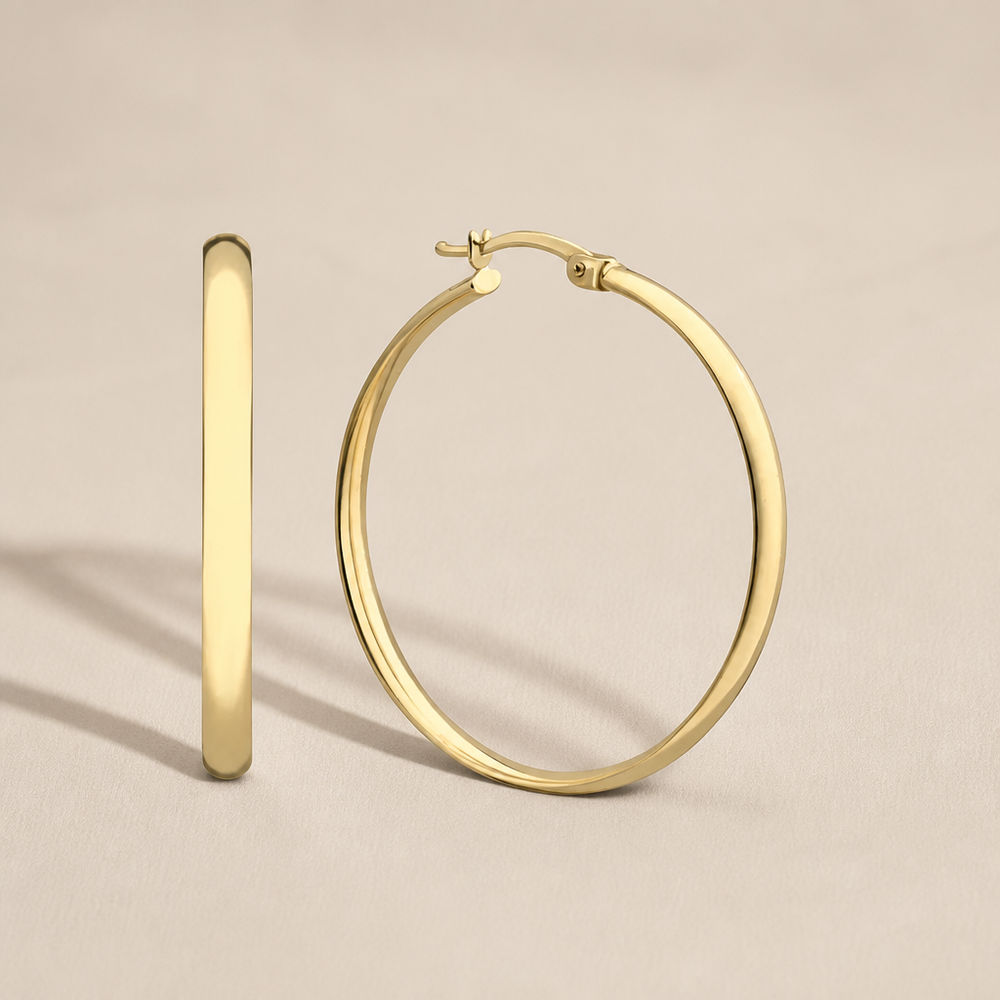 Exquisite Gold Drop Earrings — image 1