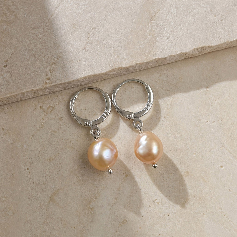 Pearl Essence Baroque Earrings — image 3