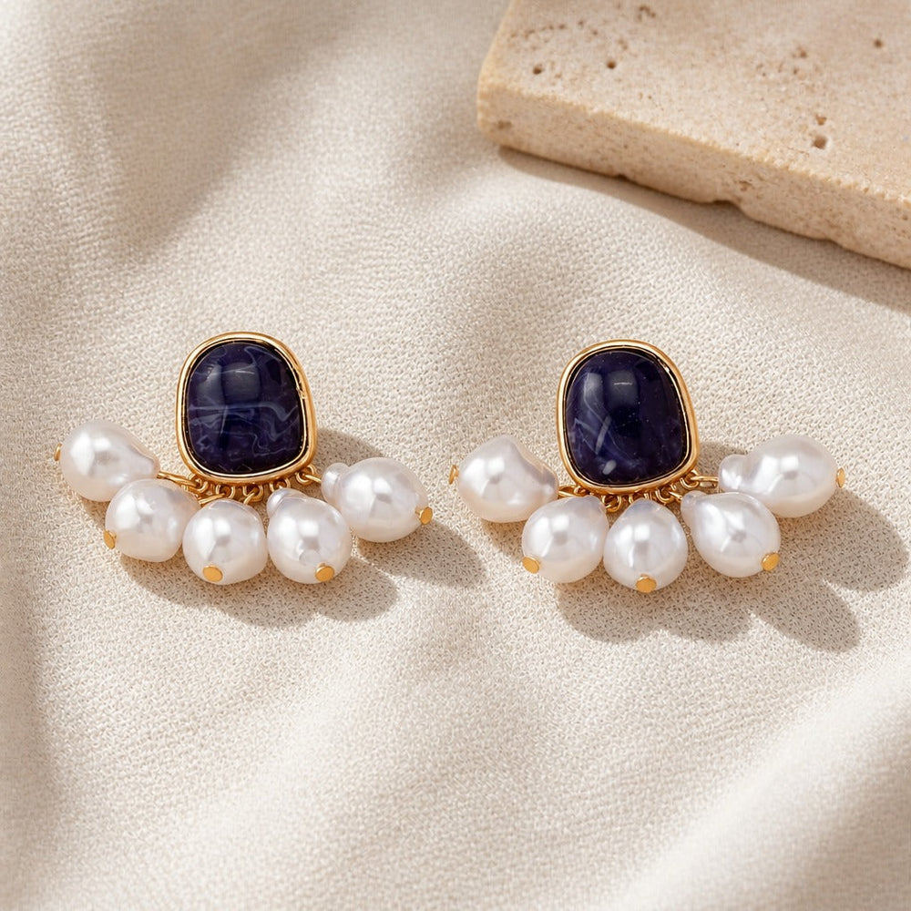 Pearl Versailles Drip Earrings — image 1
