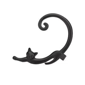 Silver Whisker Charm Earrings — image 2