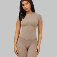 Elevate™ Compression T-shirt | Latte