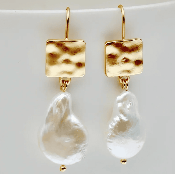 Retro Freshwater Pearl Earrings — image 1