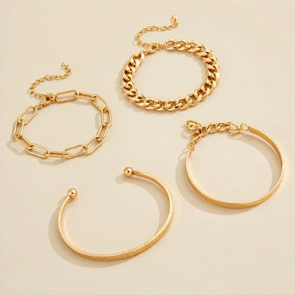 Elan Mercer Gold Bracelet Set — image 2